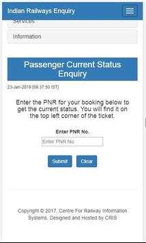 Indian Railway PNR Check and Seat Availability. screenshot 2