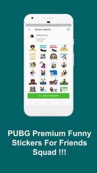 Pub-G Stickers For Whatsapp screenshot 6