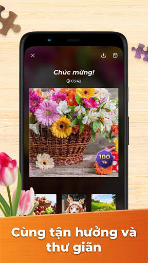 Trò chơi câu đố ghép hình screenshot 2