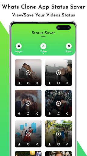 Whats Clone App - Status Saver : Status Downloader screenshot 4