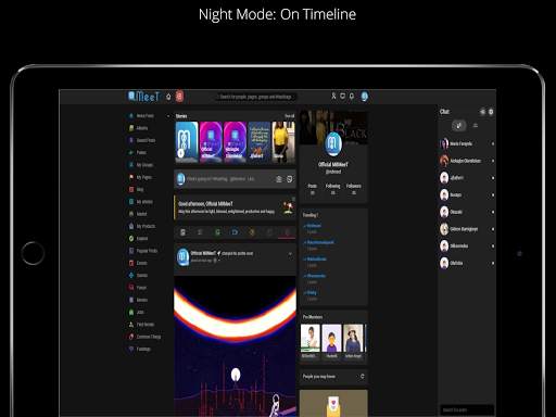 M8MeeT: Social Media & Networking screenshot 9