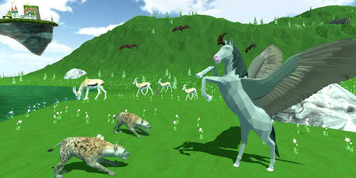 Flying Unicorn Simulator:Man Pegasus 3D Simulation screenshot 6