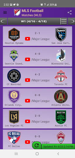 MLS Football screenshot 4