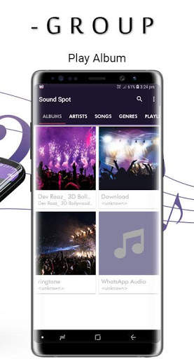 SoundSpot - Group Music Player 3 تصوير الشاشة