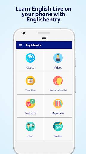 Englishentry - Learn English Live screenshot 1