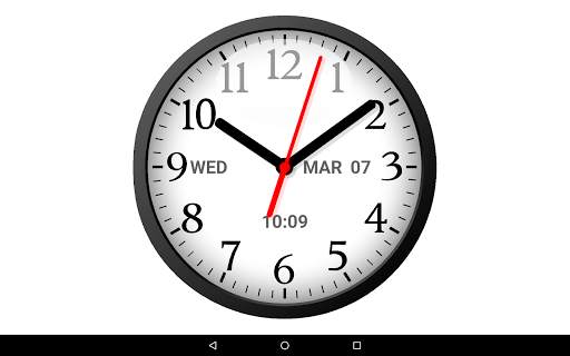 Analog Clock Widget-7 скриншот 5