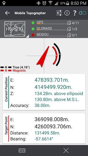 Mobile Topographer Free screenshot 7