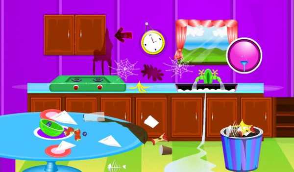 Kitchen cleaning games screenshot 8