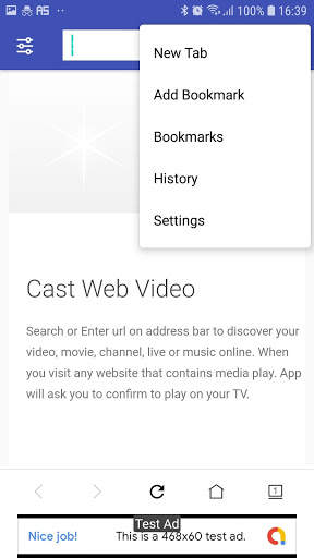Video Web Cast to TV: Chromecast, Roku, FireTV, LG screenshot 3