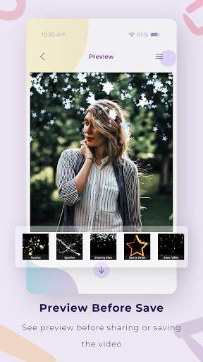 Glitter Effect Video Maker screenshot 5