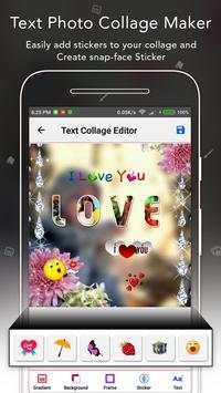 Text Photo Collage Maker screenshot 4