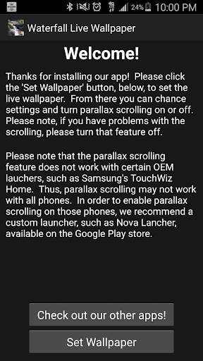 Free Waterfall Live Wallpaper screenshot 2