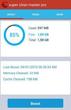 Super Clean Master Pro screenshot 2