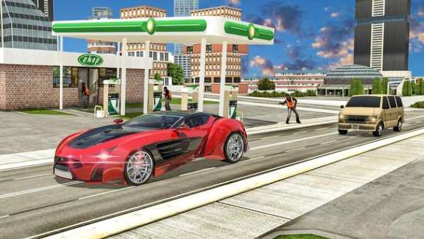 Sports Car Gas Station & Car Wash Simulator 18 screenshot 2