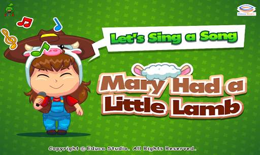 Kids Song: Mary Had a Lamb screenshot 13