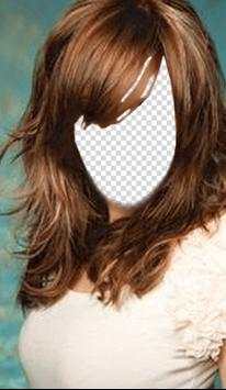 Woman Medium Hair Photo Frames screenshot 2