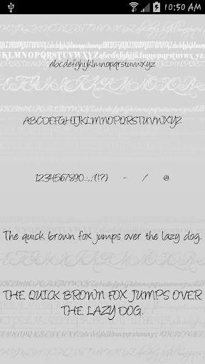 Fonts - Sexy for FlipFont Free screenshot 3