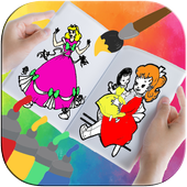 Princess Coloring Book icon