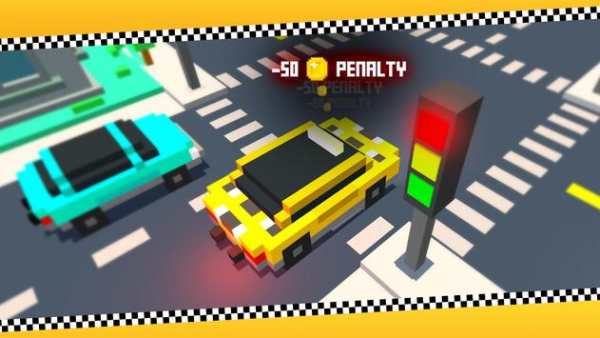 Blocky Traffic Racing screenshot 6
