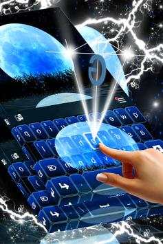 Full Moon Keyboard Theme screenshot 2