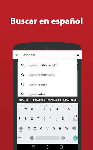 Spanish keyboard- Easy Spanish English Typing screenshot 4