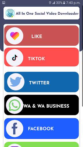 All In On Social Video Down screenshot 1