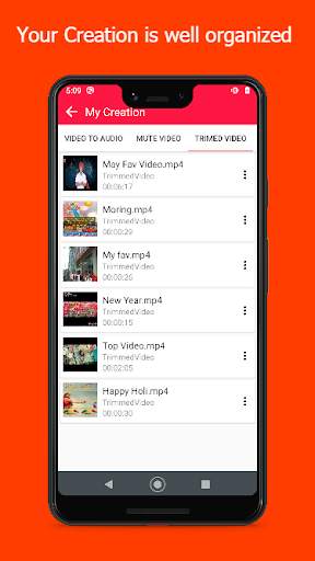 Mute Video , Silence Video  and Video To Audio screenshot 6
