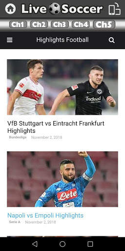 Match Soccer Live screenshot 4