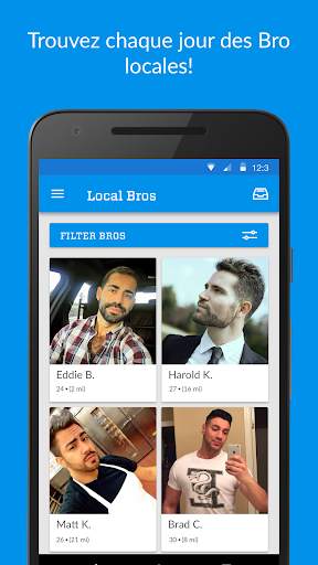 BRO: The Bromance App For Men screenshot 1