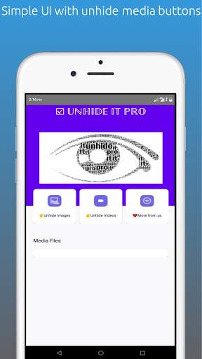 Unhide it pro : unhide photos, videos скриншот 1