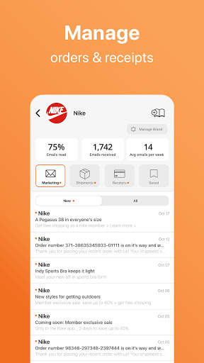 AdKaddy: Email Organizer скриншот 3