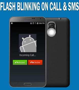 Flash Blinking On Call & SMS screenshot 1