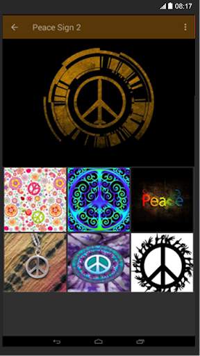 Peace Sign Wallpaper screenshot 4