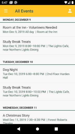 NMU Mobile screenshot 2