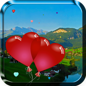 Heart Balloons Live Wallpaper icon