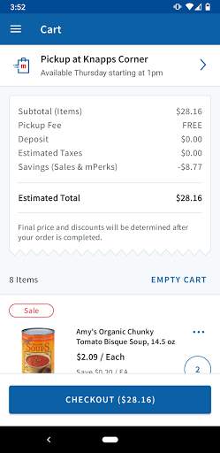Meijer screenshot 3
