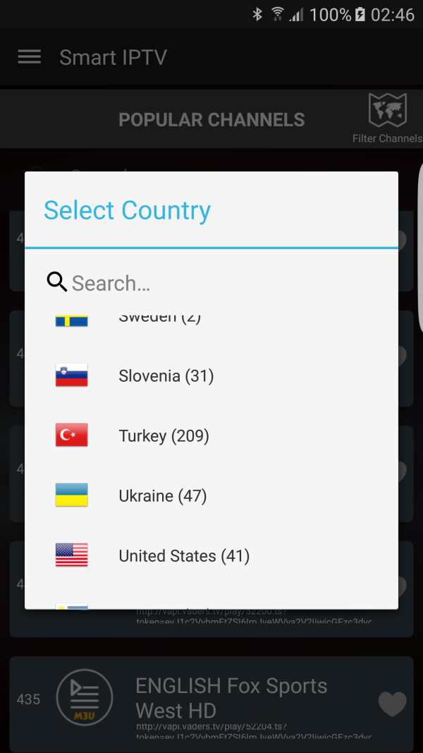 Live IP TV - M3U Stream Player screenshot 5
