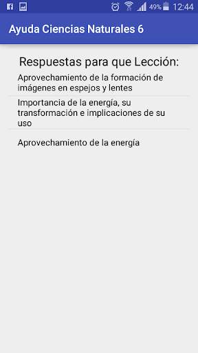 Ayuda para tu Tarea Ciencias Naturales 6 скриншот 8