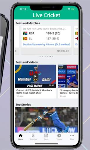 Live Cricket TV HD - Live Cricket Matches screenshot 2