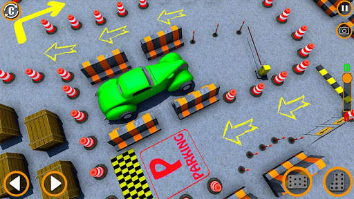 Classic Car Parking Challenge & Driving Test screenshot 1