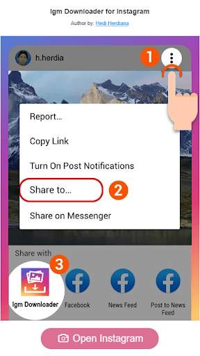 Igm Downloader Photo/Video for Instagram No Login screenshot 2