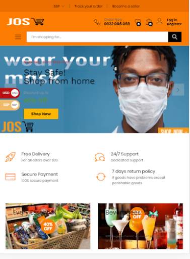Juba Online Shopping screenshot 1