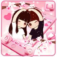 Cute Couple Love Themes HD Wallpapers 3D icons on 9Apps
