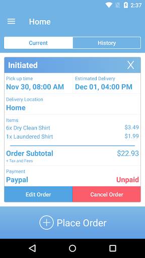 Hamper Dry Cleaning screenshot 3