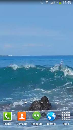 Ocean Waves Live Wallpaper 46 screenshot 2