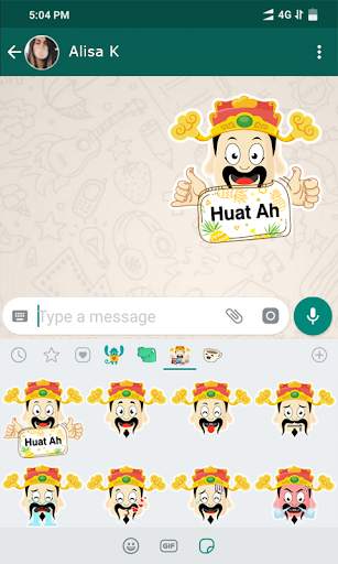 God of Fortune Whatsapp Sticker screenshot 3