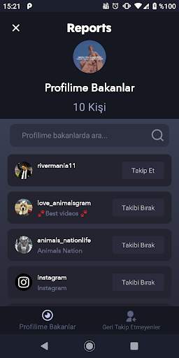 Reports Log - Who Viewed My Instagram Profile screenshot 2
