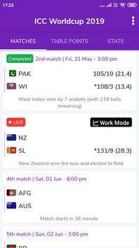 Live Cricket World Cup Score screenshot 8