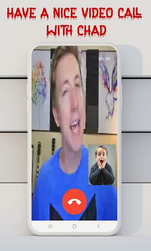 Video call nd chat prank Chad screenshot 2
