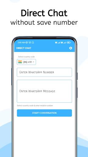 Direct Chat For WhatsApp & WA business screenshot 1